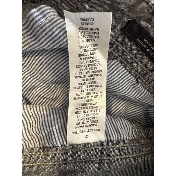 Wallin & Bros chamber blue shorts - men’s - Picture 7 of 7